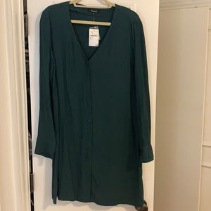 Madewell Emerald Green dress